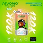 AIVONO AVN MATE 120000 (120K) Puffs Smart Dual Pod Vape|50MG