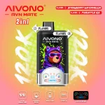 AIVONO AVN MATE 120000 (120K) Puffs Smart Dual Pod Vape|50MG