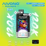 AIVONO AVN MATE 120000 (120K) Puffs Smart Dual Pod Vape|50MG