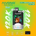 AIVONO AVN MATE 120000 (120K) Puffs Smart Dual Pod Vape|50MG