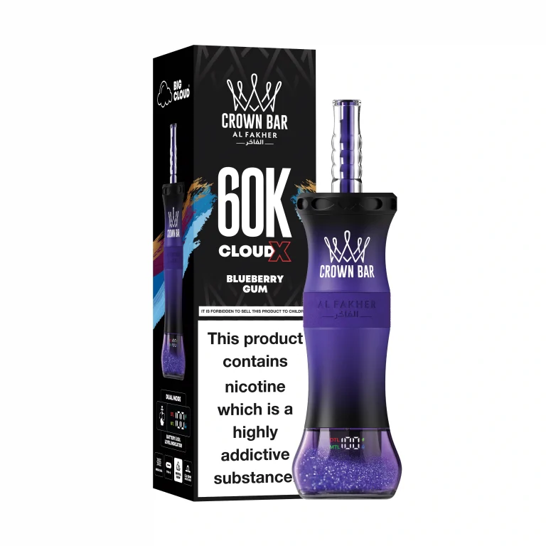 Al Fakher Crown Bar 60K E-Hose X Nixodine Disposable(6MG)