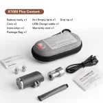 Kamry K1000 Plus ePipe Kit | Color black wood
